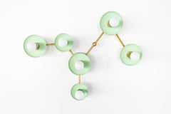 Mint & Brass Virgo Wall sconce light fixture by Sazerac Stitches