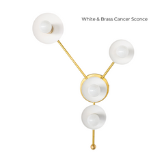 Cancer Flushmount or Sconce