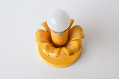 Aged Golden Yellow Octavia Sconce or Flushmount