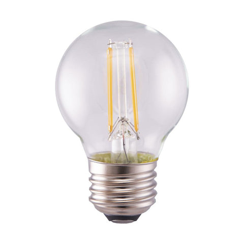 Clear G16.5 E26 Medium Base 5.5W LED Light Bulb - 60W Equivalent 3000K