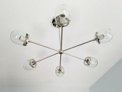Carousel Chandelier with Glass