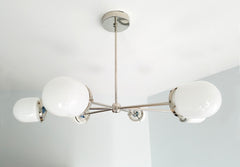 Carousel Chandelier with Glass