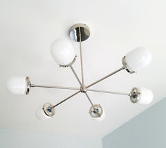 Carousel Chandelier with Glass