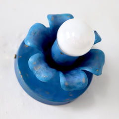 Aged Blue Octavia Sconce or Flushmount