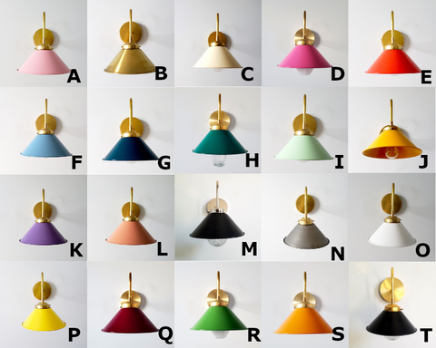 Replacement Large Cone shade with 2.25" fitter