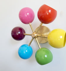 rainbow modern lighting mid century design