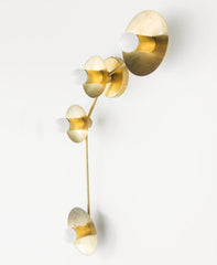 Brass Aries star constellation light fixture ceiling flusmount lighting star inspired vanity lighting