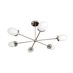 Carousel Chandelier with Glass