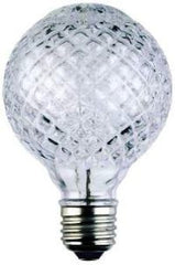 crystal cut light bulb
