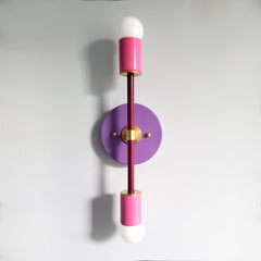 Colorblocked Medium Thalia Sconce