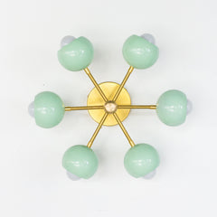 Loa Carousel Sconce or Flushmount