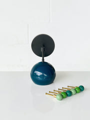 Loa Sconce with Lagoon Blue Shade