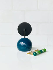 Loa Sconce with Lagoon Blue Shade