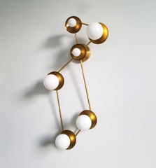constellation lighting wall sconce ceiling fixture modern home decor Lyra constellation