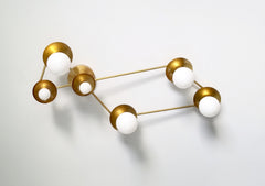 constellation lighting wall sconce ceiling fixture modern home decor Lyra constellation