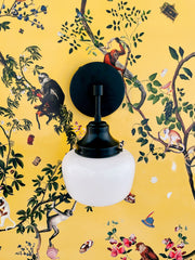 Single McMain Schoolhouse Sconce