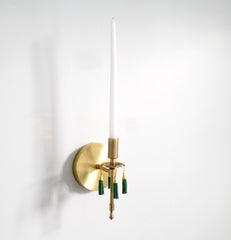 Prytania Single Candle Sconce