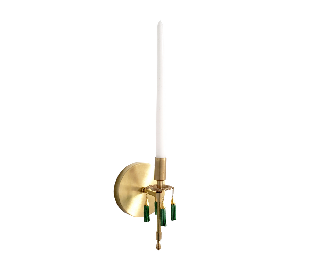 Prytania Single Candle Sconce