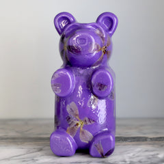 Purple Flower Bear
