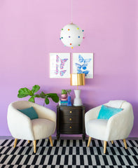 Polka Dot Gumball Chandelier