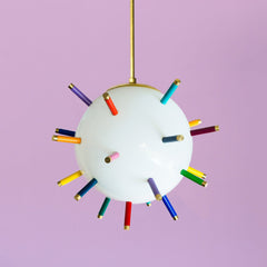 Spike Gumball Chandelier