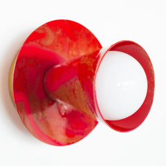 Marbled Sonny Sconce or Flushmount Ceiling Light