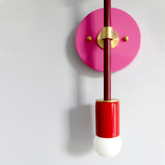 Colorblocked Medium Thalia Sconce