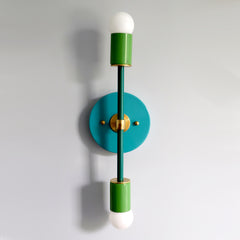 Colorblocked Medium Thalia Sconce
