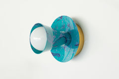 Marbled Sonny Sconce or Flushmount Ceiling Light