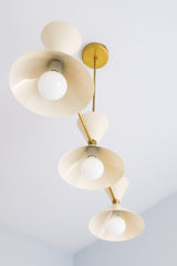 Three-Light Linear Clancy Chandelier