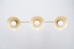 Three-Light Linear Clancy Chandelier