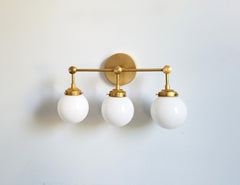 Three-Light Cohen Sconce