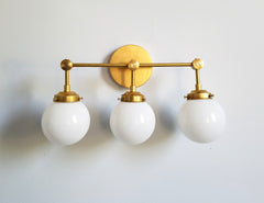 Three-Light Cohen Sconce
