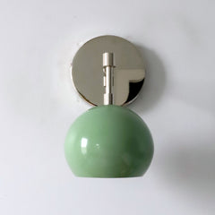 Loa Sconce with Vista Green Shade