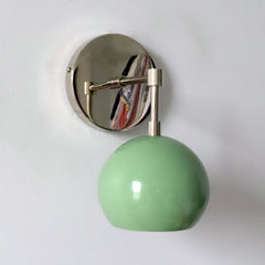 Loa Sconce with Vista Green Shade