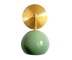 Loa Sconce with Vista Green Shade