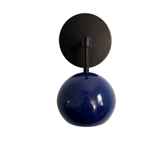 Loa Sconce with Navy Shade