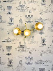 Zodiac-1 Flushmount or Sconce