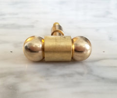 brass ball drawer pull knob modern hardware