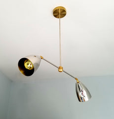 Drew Chandelier - Two Lights