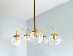 modern brass traditional chandelier