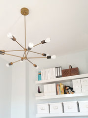 Napoleon chandelier brass sputnik chandelier Sazerac Stitches