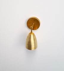 raw brass modern contemporary wall sconce lighting bathroom light fixture