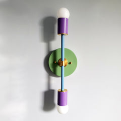 Colorblocked Medium Thalia Sconce