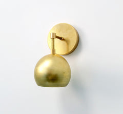Loa Sconce with Brass Shades
