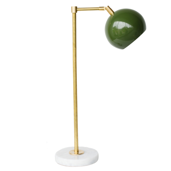 Loa Task Lamp with Marble Base - Sazerac Stitches