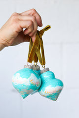 Painted Clouds Ornaments Set