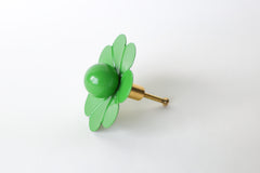 Solid Color Daisy Drawer Pull with a Ball