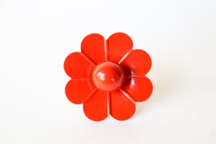 Solid Color Daisy Drawer Pull with a Ball