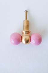 Double Gumball Drawer Pull